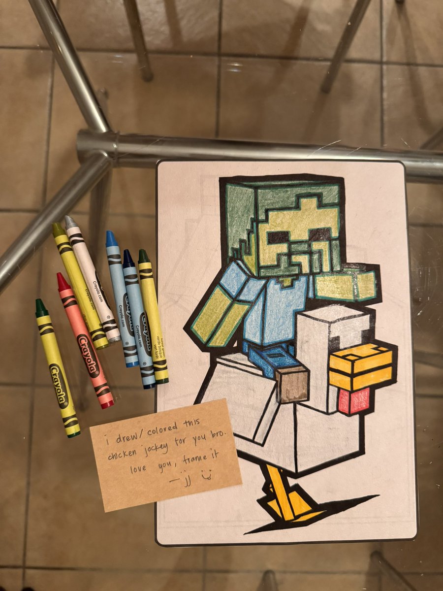 birthday card i made 4 my older brother !!!