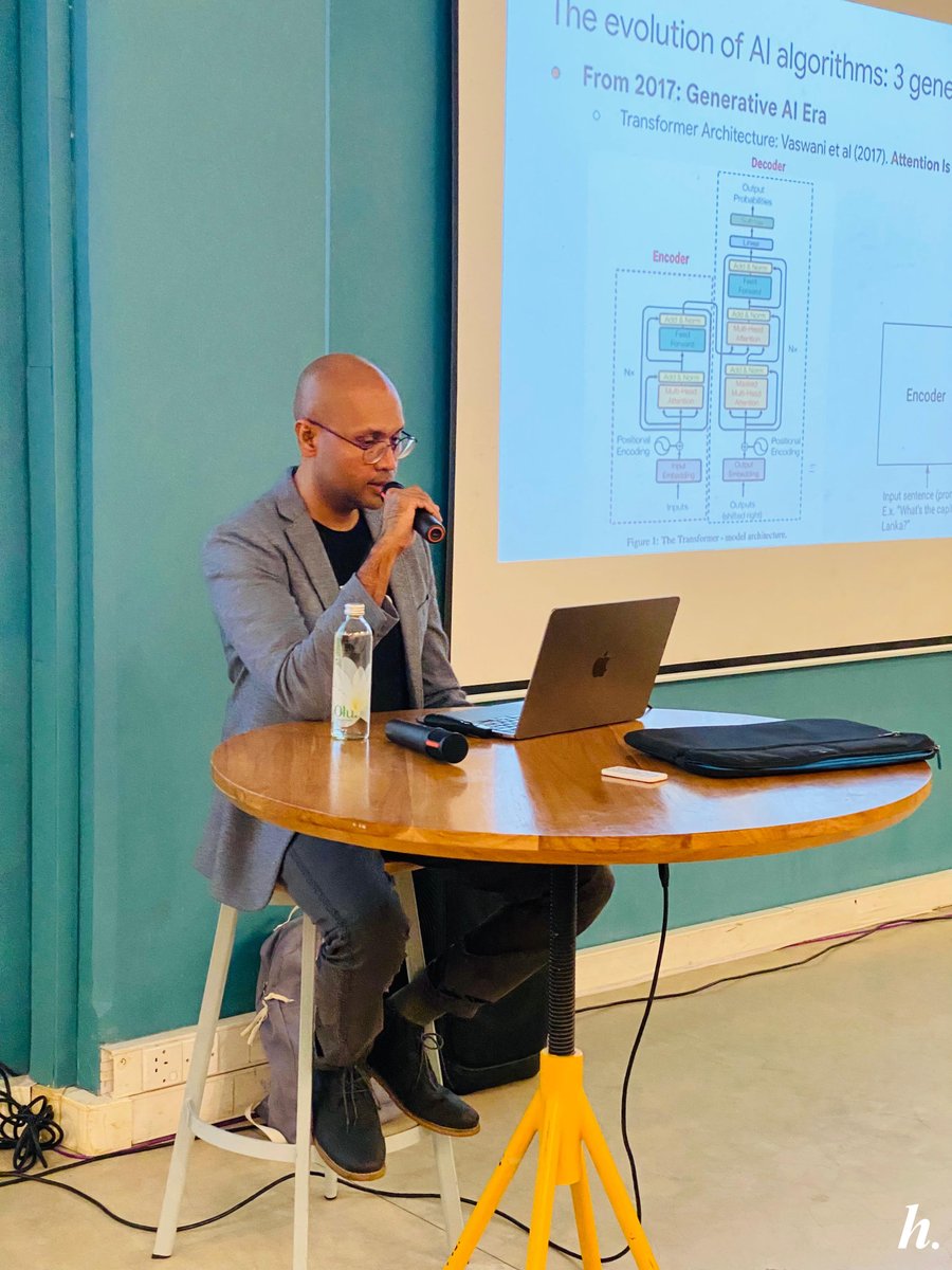 hatchonline's tweet image. AI meets science.
Dr. Rukshan Batuwita from Google joined us at Hatch to unpack how Generative AI is transforming research — from protein folding to climate modelling. Big thanks to everyone who joined the session! 
#HatchWorks #GoogleAI #AIForScience #GenerativeAI