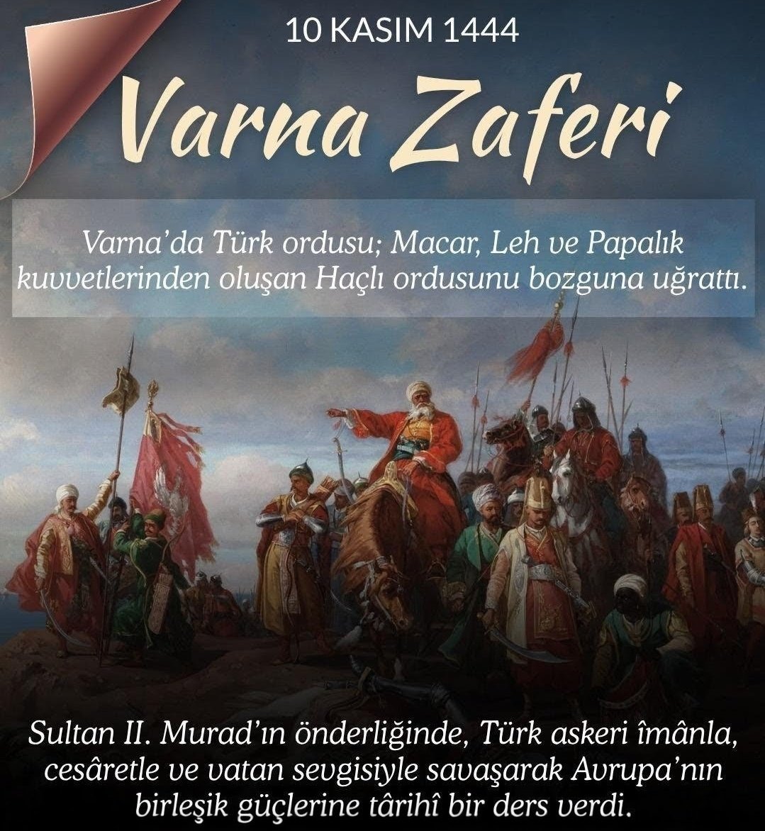 10 kasım 1444
varna zaferi