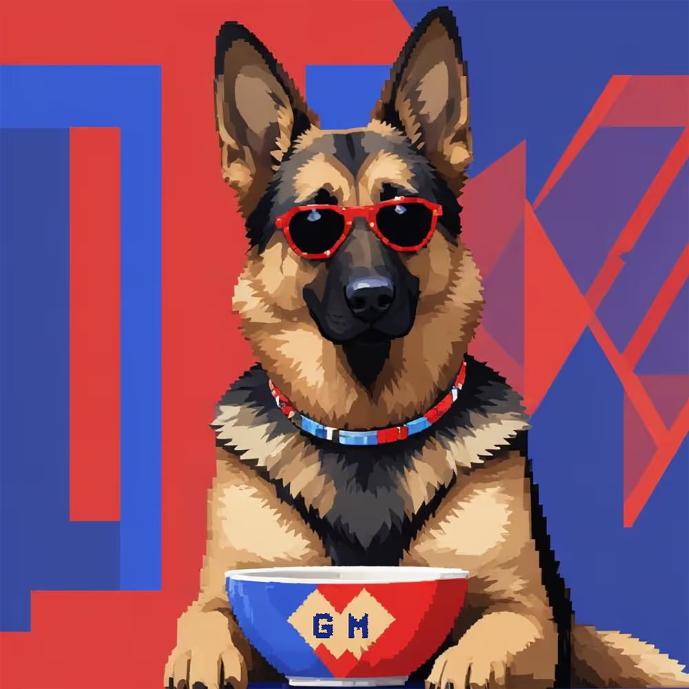 BarkCanvasNFT's tweet photo. #Goodmorning fam !!!
Early rise today... who drinks โ๏ธby the gallon โ๏ธ
The @WulfandFloof gang are missing their stock... maybe #Wulf has something to do with it... ๐คญ
WF4 @ 0.001 $ETH
https://t.co/Vb52YmiPKR
1/1 #NFT #PixelArt #NFTArt #PixelDogs #NFTDogs #WooftotheMoon #WoofNation #NFTPets #PixelPets