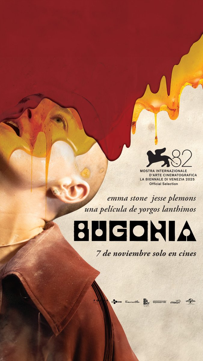 EsCineRadio's tweet image. 📢 #SORTEO ¿Quieres una entrada doble de #BUGONIA? Lo nuevo de Yorgos Lanthimos, director de Pobres Criaturas y La Favorita ¡Ya en cines!
@Universal_Spain

Condiciones: 
-Seguir a @EsCineRadio y @sperezsanchez
-Menciona a 2 amigos 
-Comparte