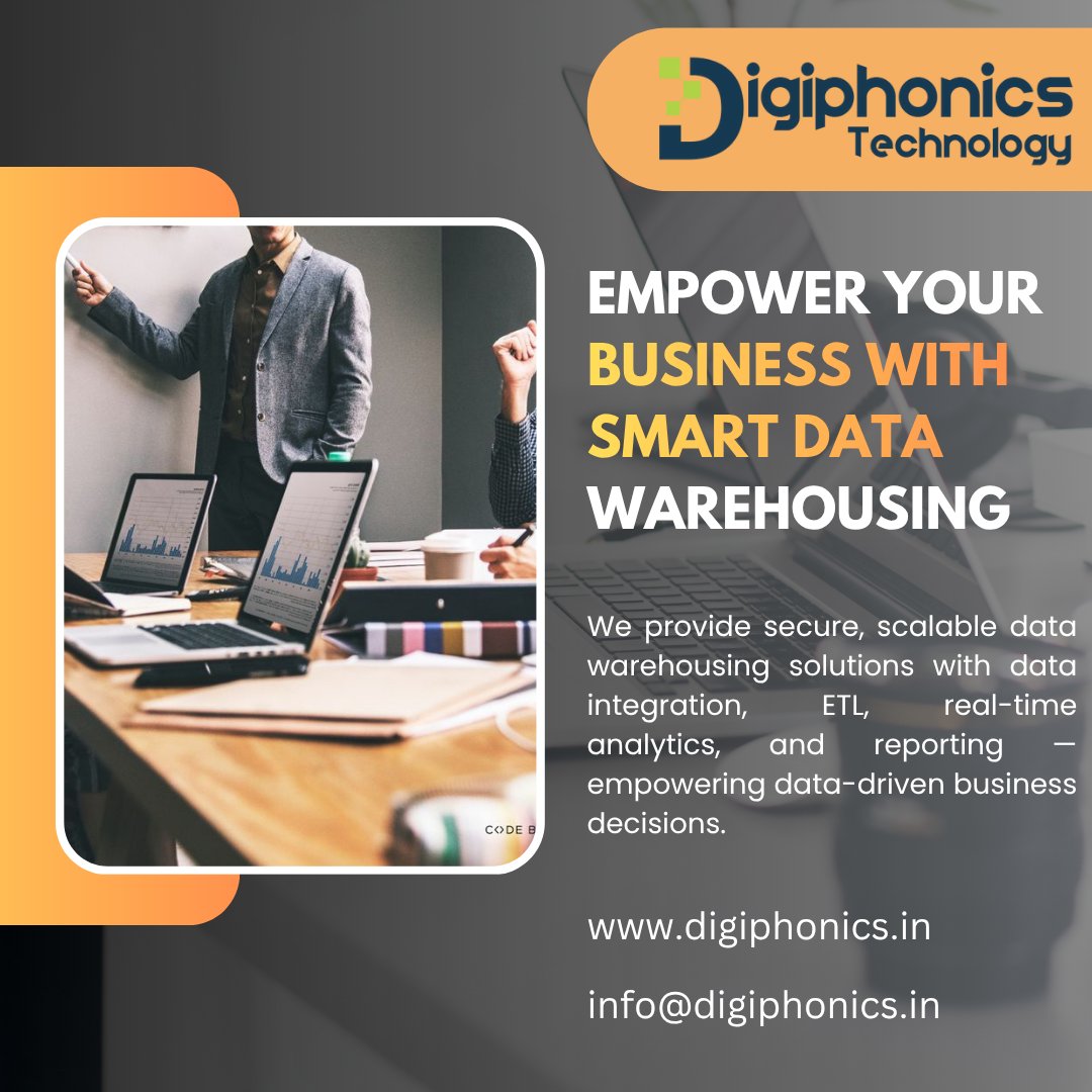 digiphonics23's tweet image. Turn data into insights with smart warehousing

#DataWarehousing #DataAnalytics #BusinessIntelligence #ETL #DataManagement