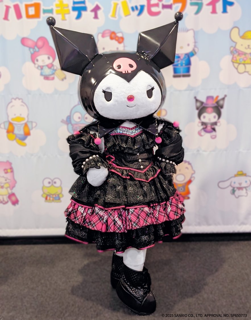 10月25日(土)にクロミが遊びにきました💜ྀི たくさんのお友だちとふれ