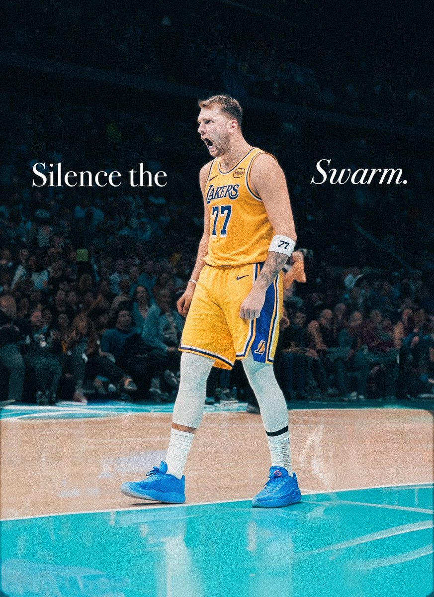 PurpGolded's tweet image. Luka killed the buzz in Charlotte