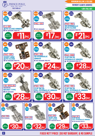 clue_hardware's tweet image. To know more click on
Whatsapp l.sanitaryclue.in/gsTeUR

Are you a dynamic Hardware Dealer or Distributor in Mumbai/Maharashtra looking to partner with a leading brand?

#PrincePolo #HardwareDistributor #DealerWanted #MumbaiBusiness #MaharashtraDealers #HardwareFittings #Door