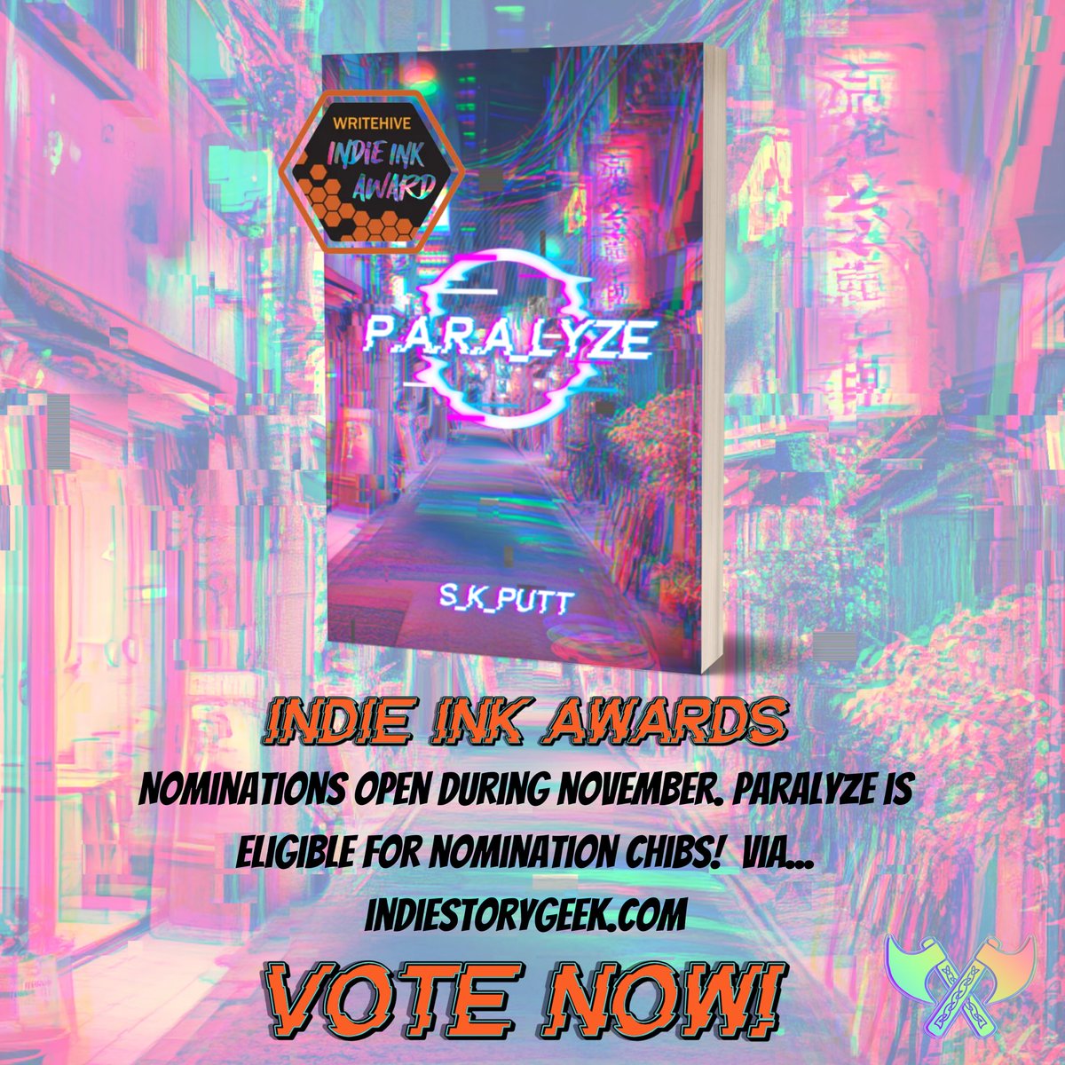 S.K.Putt Author of PARALYZE … OUT NOW tweet media