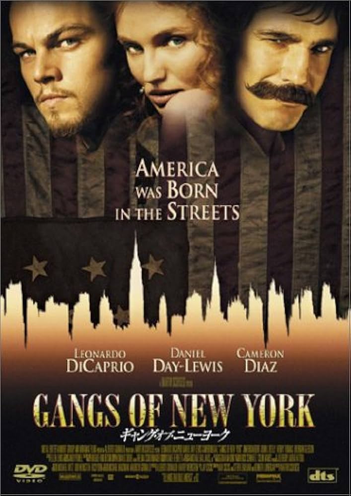 『ギャング・オブ・ニューヨーク』マーティン・スコセッシ
父をビルに殺された少年が青年となり名を偽って彼に近づき信用を得るが、彼の危機を身を挺して守る所から二人の関係性が複雑な様相を示す
特にビルの感情に想像力を働かされるが、アムステルダムの復讐心やジェニーの重要性は希薄に感じた