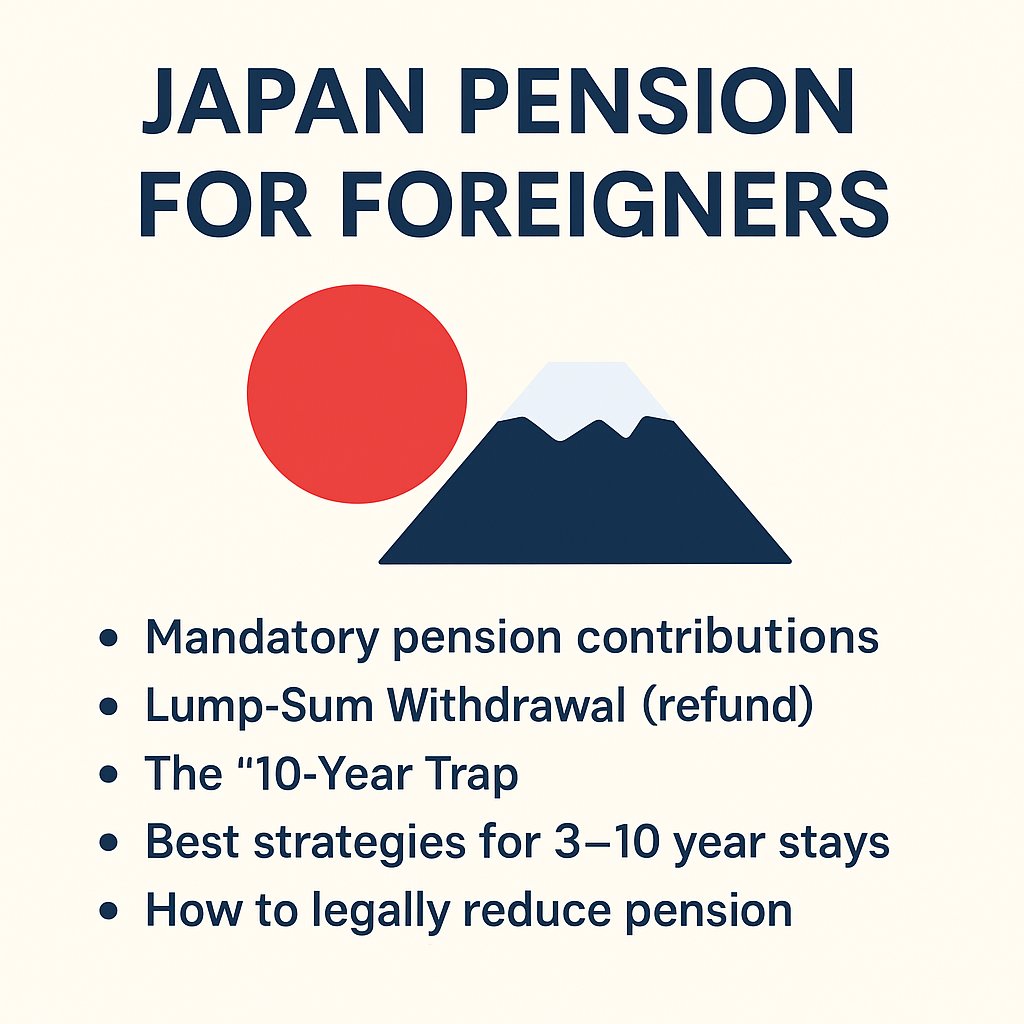 RajeshKumarIn's tweet image. Working in Japan as a foreigner? 🇯🇵
Don’t miss this complete guide on pension, refunds, the 10-year trap, and the best strategy for 3–10 year stays.
Full guide → stocksmantra.com/the-complete-g…

#Japan #expats #pension #finance #japanlife