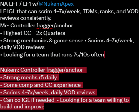 Todo_apex's tweet image. DM me or @NukemApex on Discord or Twitter if interested.