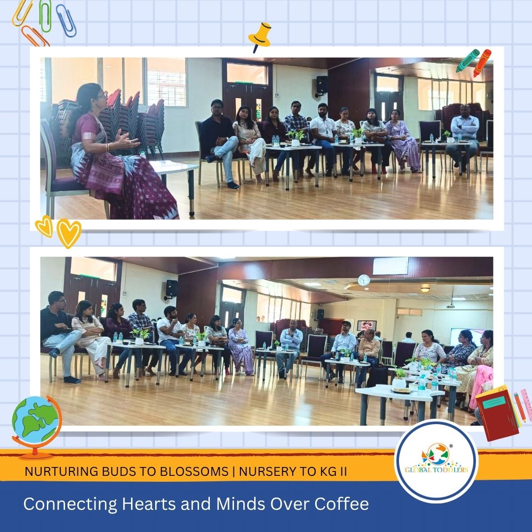 global_toddlers's tweet image. Nursery Coffee Connect ☕ – 2nd Edition

An engaging morning with our Nursery parents led by Ms. Bibhudutta Satpathy on “Secret Superpowers for Raising Emotionally Strong Children.” 💫

A warm blend of insights, laughter &amp;amp; connection! ❤️

#GlobalToddlers #CoffeeConnect #Parenting