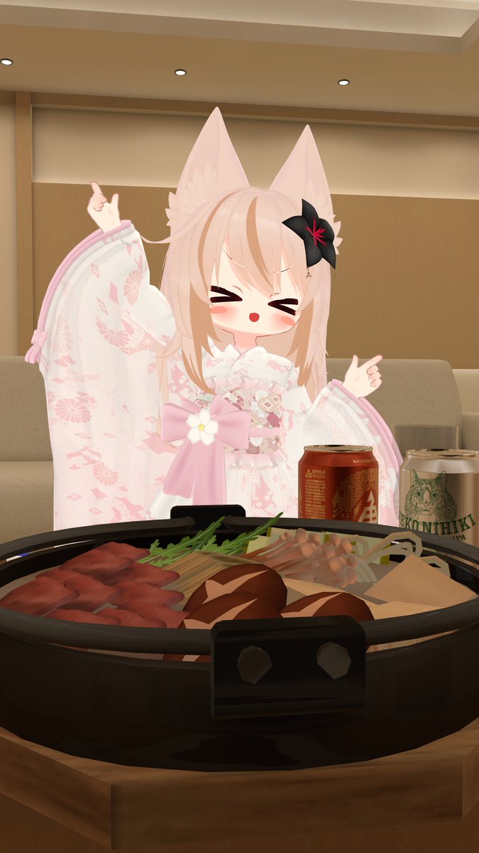 みなさん、こんにちは！
居心地のいい新しいソーシャルワールド「ひまり旅館」をぜひチェックしてみてください！
掲示板みたいにトピックルームを作れるんですよ～🌸
そして、もしインスタンスのどこかで私を見つけたら…撫でさせてあげます！
#VRChat #ネメシス3D