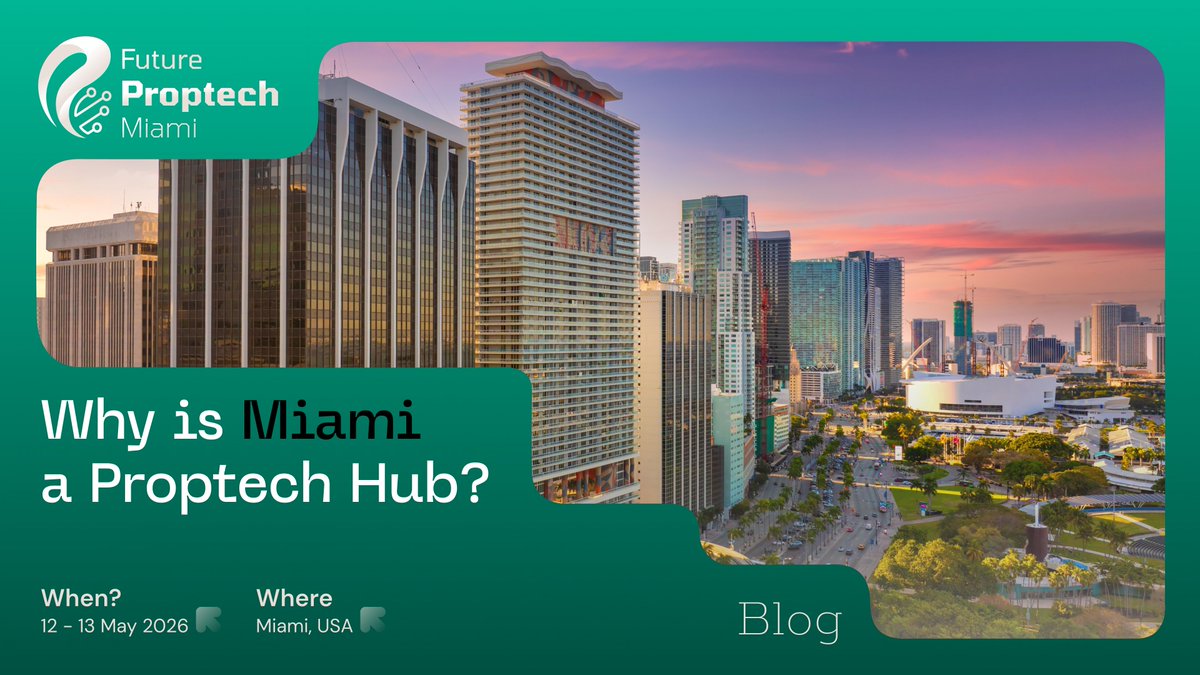 Future_Proptech's tweet image. Miami has earned global recognition as the “PropTech Capital”, a rapidly growing hub for property innovation, futuristic advancements, and groundbreaking technologies. 

Read more at: lnkd.in/guEnHdry

#FuturePropTechMiami #FPM26 #PropTech #RealEstateInnovation #SmartCity