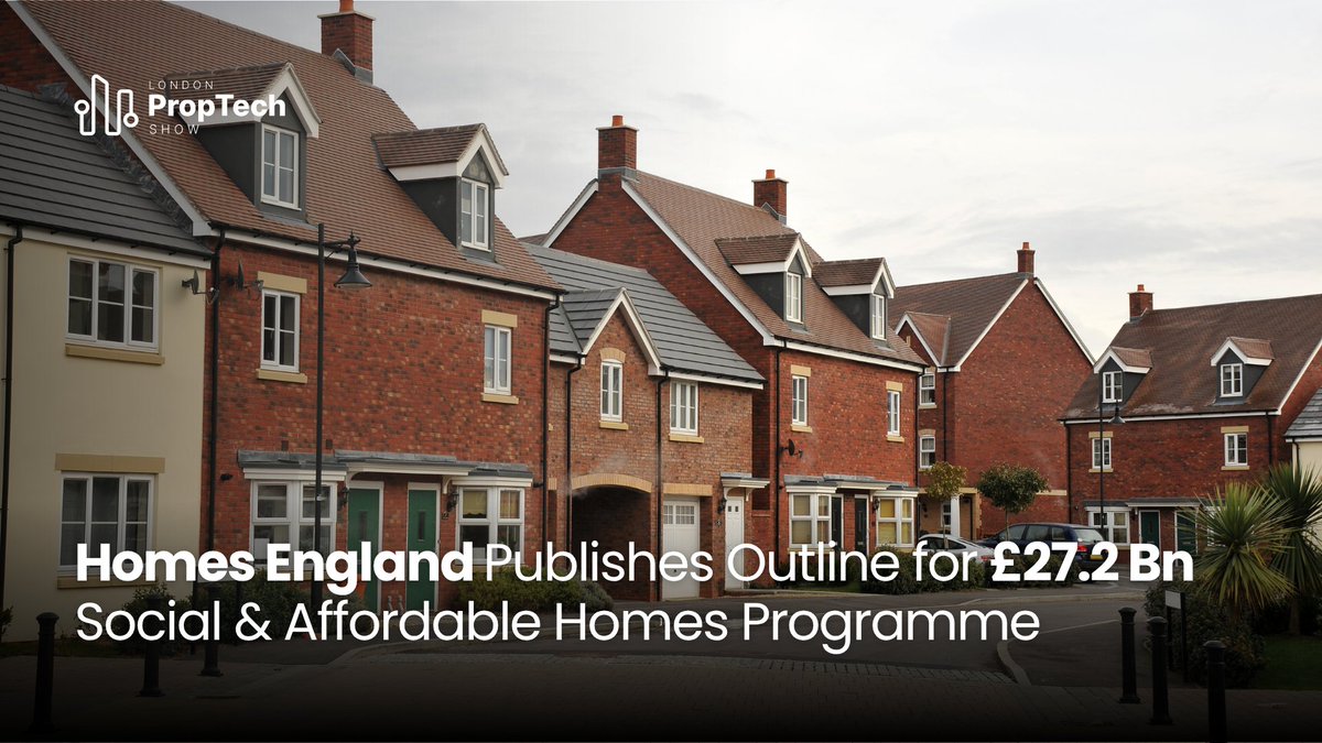 ProptechShow's tweet image. Homes England has published outline guidance for the landmark Social and Affordable Homes Programme (2026–2036), promising the largest investment in social and affordable housing in a generation. 

Read the full article here: proptechshow.com/blog/homes-eng…

#LondonPropTechShow #PTS26