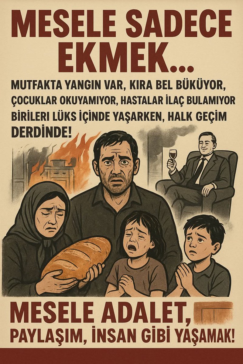 "Artık sabredecek halimiz ve gücümüz kalmadı. Yaşam onurumuz için! 
👇
#GözlerSeyyanende
Yaparsa <a href="/Akparti/">AK Parti</a> Yapar! 
<a href="/MHP_Bilgi/">MHP</a>  destekler!