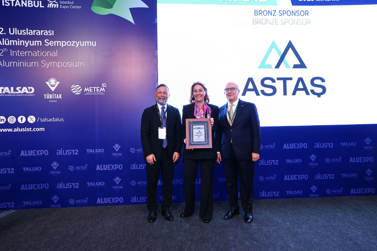 ALUS'12 Bronz Sponsorumuz olarak katkılarından dolayı, ASTAŞ ALÜMİNYUM SAN. VE TİC. A.Ş. firmasına teşekkür ederiz.                                  

We would like to thank ASTAŞ ALÜMİNYUM SAN. VE TİC. A.Ş.  for their contribution as our ALUS'12 Bronze Sponsor.