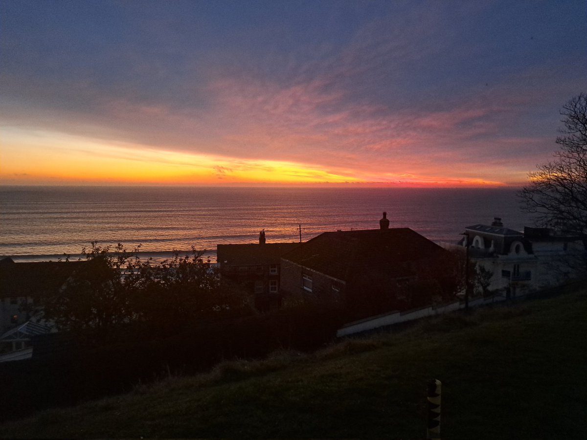 Morning walk with Mrs P #filey <a href="/OfficialFiley/">@OfficialFiley</a>