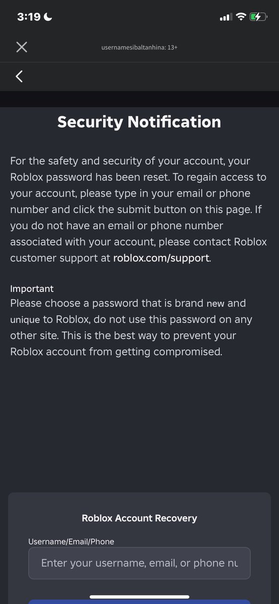 itspablio's tweet photo. i tried opening my alt acc 4 months ago, when i typed the password it says that i need to reset my password to continuing and i don’t know how because when i click like continue i need to type in here account recovery but i don’t have an email or phone number connected to it https://t.co/7qNsDTjcB2