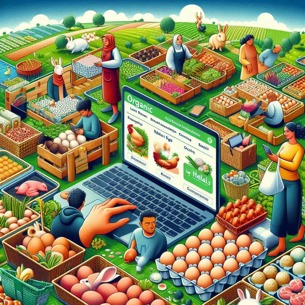 Abdulsubhann0's tweet photo. [11/4, 11:54 AM] .: 🐇🌱 Empowering halal farmers worldwide! Our digital market ensures every product — from rabbit meat to quail eggs — meets ethical and Islamic standards. 🌍🤲
👉 https://t.co/c5zIkf7Csy
#HalalCommunity #OrganicFarmers #FaithInAction https://t.co/9bTcpT10CD