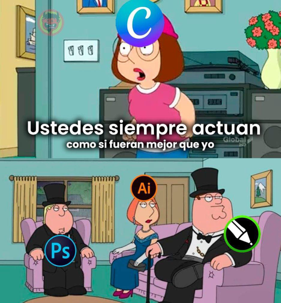 GTechDesignNet's tweet image. #graphicdesigncommunity ¿Será? 🤣🥲 Prueba Adobe #Photoshop e #Illustrator 100% original a un increíble precio AQUÍ 👉 tinyurl.com/33mzkkd9