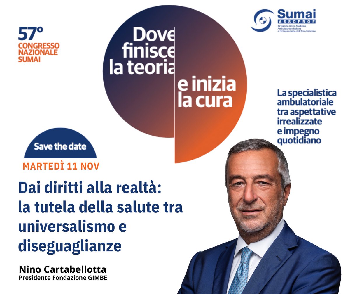 I diritti non sono per sempre
E quello alla tutela della #salute bisogna difenderlo con le unghie e con i denti
#SalviamoSSN 

<a href="/AssoprofSumai/">Sumai Assoprof</a>