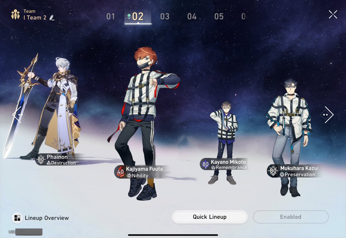 0903kaii_'s tweet image. Guys is my hsr team good