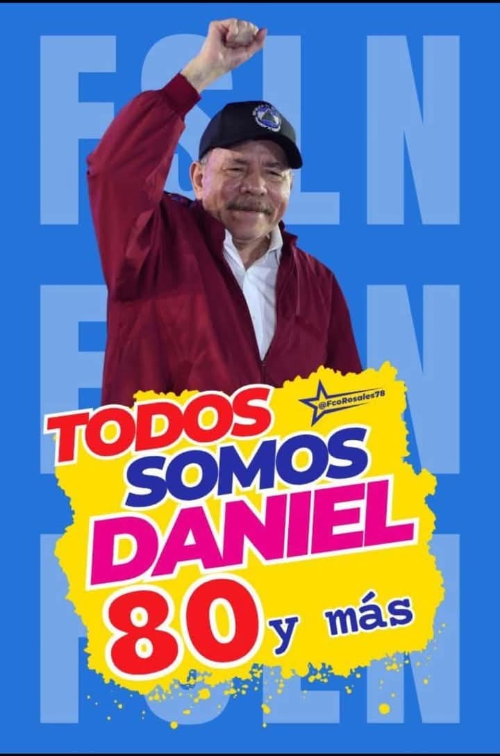 Felicidades Comandante Daniel Ortega

Una vida dedicada al Servicio y de muchísimo Amor al Pueblo Nicaragüense. Un Roble, un Ser de Abundantes Frutos, de Sabiduría, Serenidad y Entrega.
 ¡Felicidades!

#TodoSomosDaniel80ymás 
#NicaraguaEnRevolucion 
#NicaraguaConDanielyRosario