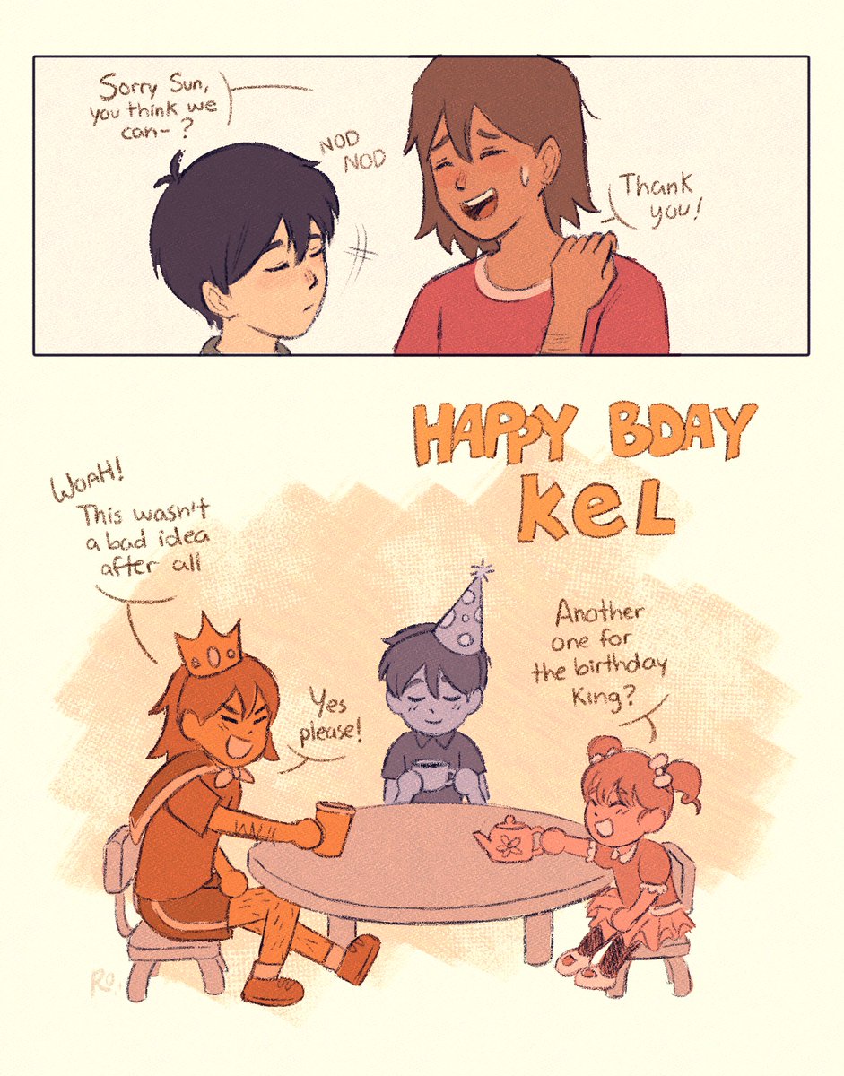 HAPPY BIRTHDAY KEL! 🌵
#OMORI #omorifanart #omorikel