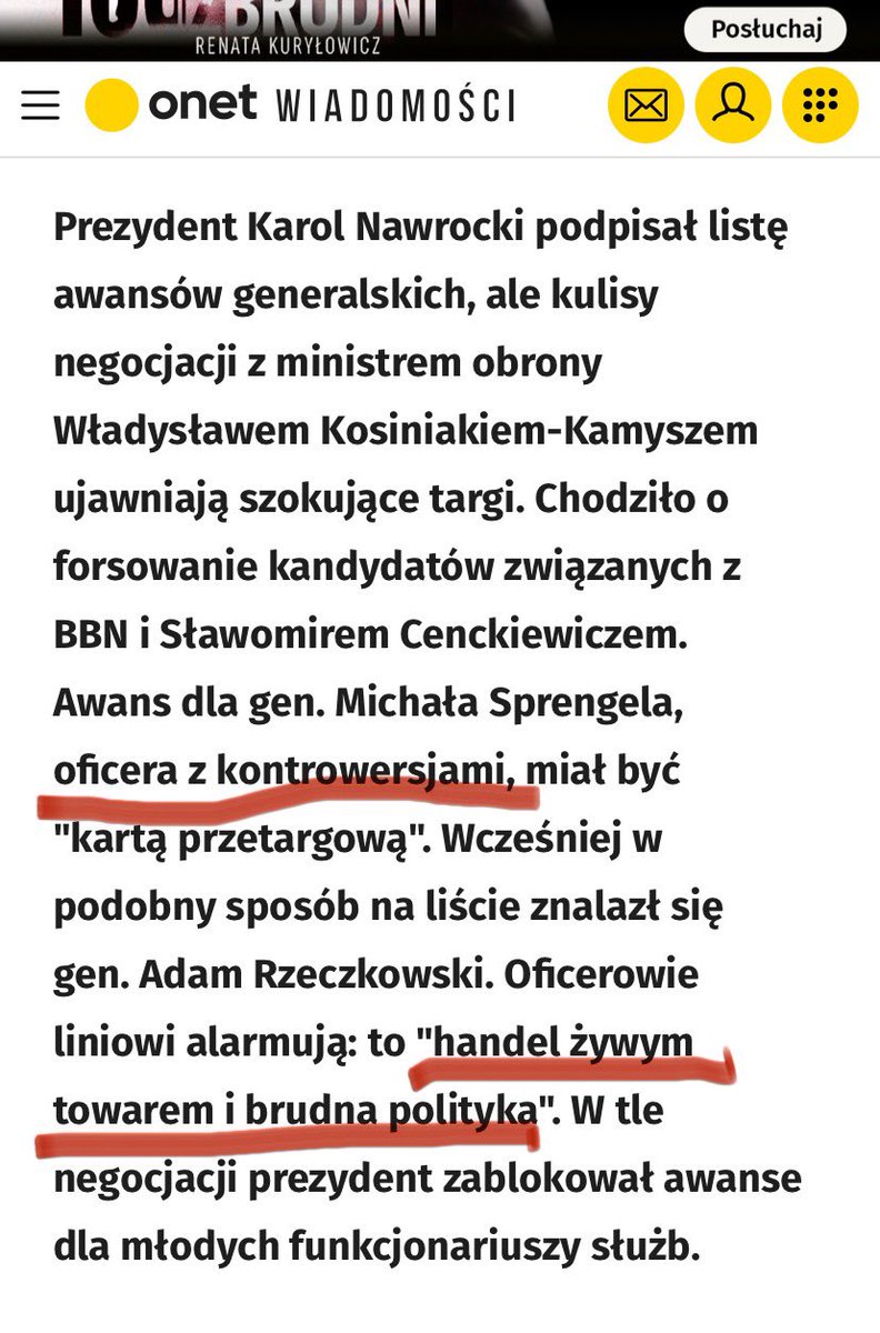 Wojna na wschodzie, Polska pod ostrzałem cyberataków, działań dywersyjnych i wojny hybrydowej ze strony Putina, a w pałacu Nawrockiego - według doniesień mediów-chłopcy w spodenkach bawią się w handel gwiazdkami i awansami do ABW i SKW. I jeszcze przeprosin żąda. Cyrk na kółkach.