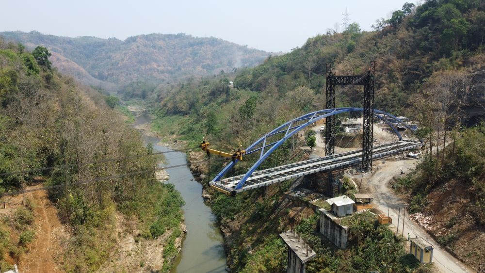 IABSEHQ's tweet photo. JOIN THE UPCOMING FREE WEBINAR! 

🌉 PUSHING BOUNDARIES: A PROBABLE WORLD FIRST - LAUNCHING A 103 M NETWORK ARCH BRIDGE USING A ROPEWAY CABLE CRANE (INDIA)

By eLearning Board and Indian NG
DATE: 21 November 2025. Time: 14:00 - 15:00 hrs CET 

Register: https://t.co/GMMB9mOUpg https://t.co/Ruy5eN8EZb