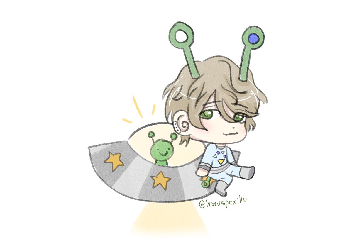 Lvl7Death_Haru's tweet photo. Extraterrestrial Lynt 👽 my first entry for #CoD_Mini_Design3 (i put my art insta handle) https://t.co/rnAazQZO94