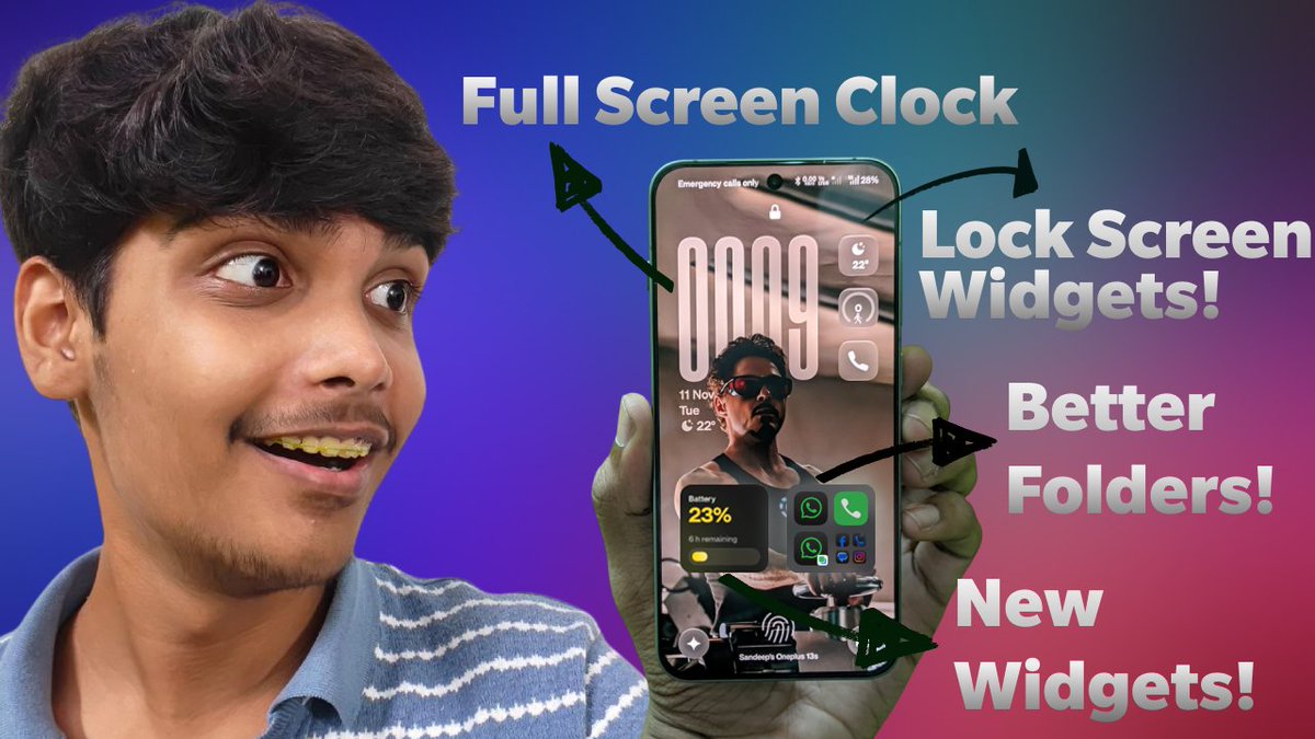 FiniteCode's tweet image. I know it&apos;s late but it&apos;s here, The OxygenOS 16 Review, Should you upgrade yet?

youtu.be/cO7m33mtgt8