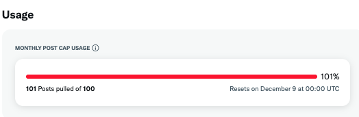 itomasu_ai's tweet image. なにしてんねーん！！
またやったわ。。

free枠のXapi使って自動化フロー組もうとしたら、テスト段階で利用枠使い切ってしまった。。
なんもできんやないかーいい！！

やっぱ200ドル払わないといけないの🥲？？