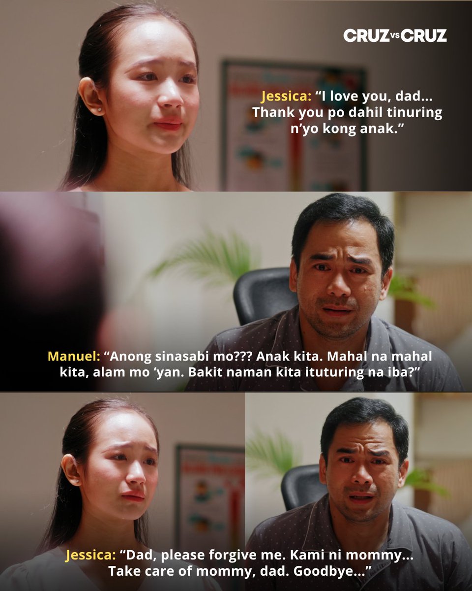 GMADrama's tweet photo. Jessica's last goodbye π’π
#CVCOnlineBashing #CruzVsCruz https://t.co/chWtGaFLPW