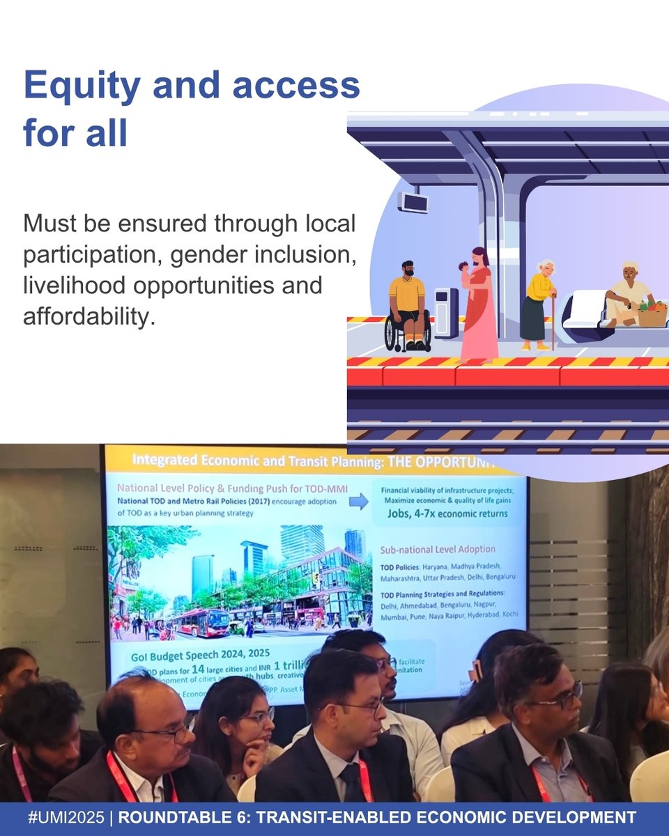 WRIIndia's tweet image. 🌃 The future of #TransitOrientedDevelopment lies in integration, &amp;amp; cities will have to rethink how #UrbanPlanning, finance &amp;amp; inclusion can work together to drive urban transformation.

#TOD #LivableNeighborhoods