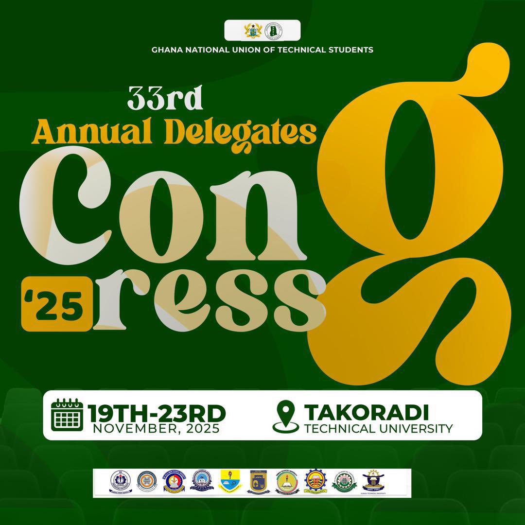 Ghana National Union of Technical Students tweet media