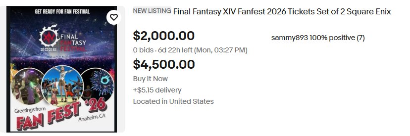 So glad people who wanted to go got the tickets! Oh wait... 🤡🤡🤡

<a href="/SquareEnix/">Square Enix</a> this is such a fantastic way of doing the ticket system...