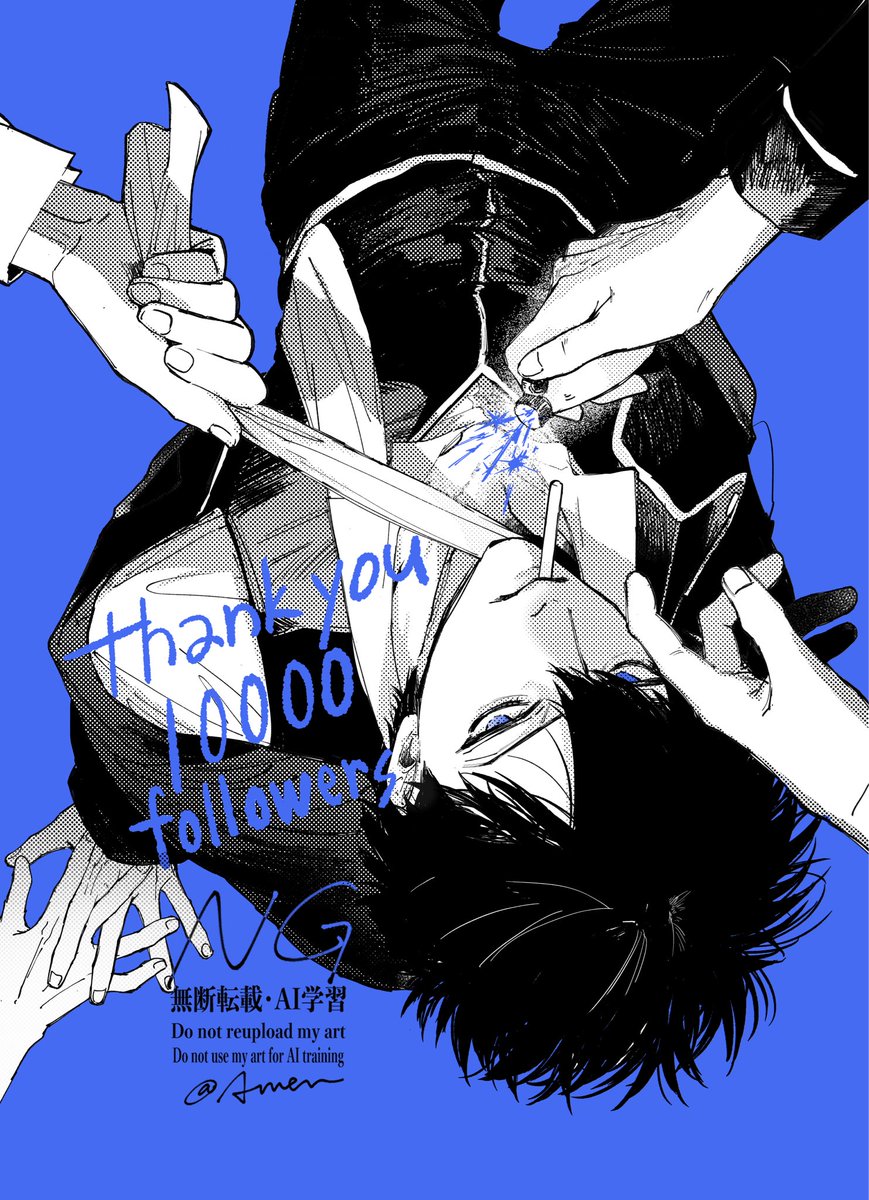 Thank you 
10000
Followers
🖤

いつもたくさん見てくれてありがとうしろう