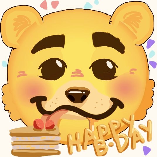 Renardixen's tweet photo. Happy birthday my bear 🐻. Love ur content. https://t.co/o1fbwAsjTt