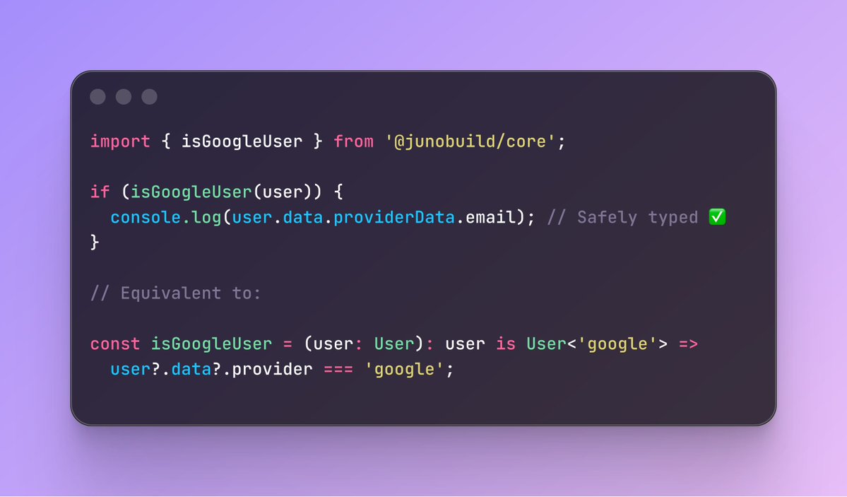 Type safety, that's my fetish 😃