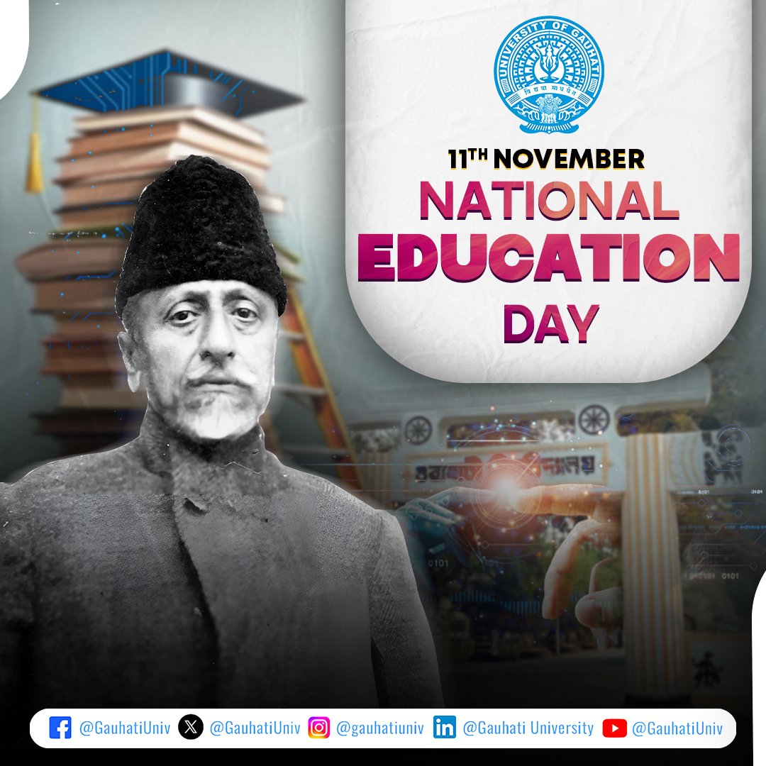 Remembering Maulana Abul Kalam Azad, first Education Minister of India, on his birth anniversary — a visionary who championed the power of education for nation-building.

As we step further into the age of AI, his vision reminds us of the enduring power of learning. It is
