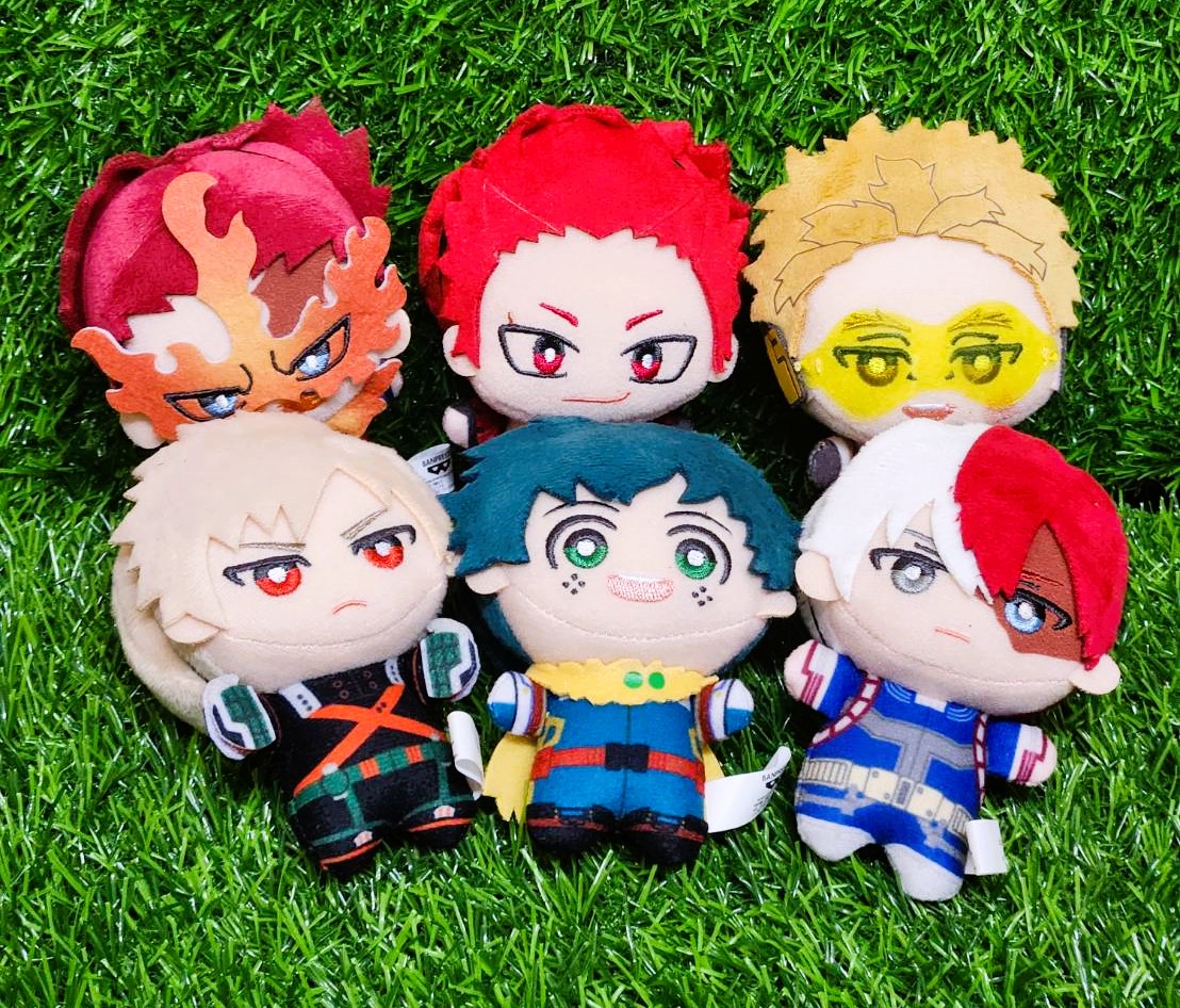 僕のヒーローアカデミア ちみっともぬい 2025 ナムコ限定 5点セット