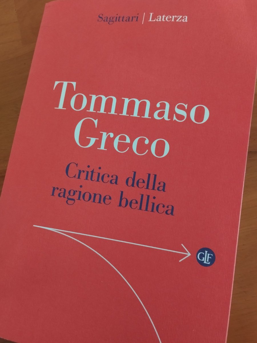 La pace "è, e non può non essere, il principio essenziale a partire dal quale compiere le scelte politiche e istituzionali più rilevanti." 
<a href="/togreco/">Tommaso Greco</a> ci fornisce chiavi di lettura imprescindibili per ripensare l' idea di pace.
#Buongiorno con un libro 
#11novembre