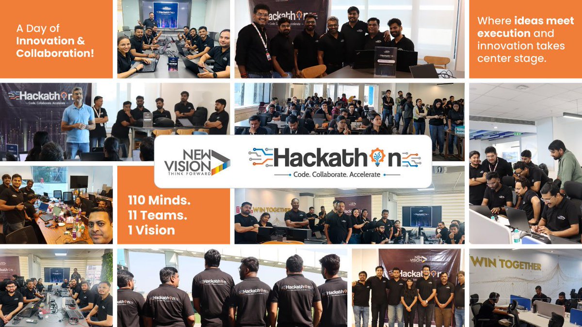 When innovation meets AI, possibilities become infinite! 

NewVision Hackathon 2025 united 110 minds to turn bold ideas into real AI solutions. 

#NewVisionHackathon2025 #HackTheFutureWithAI