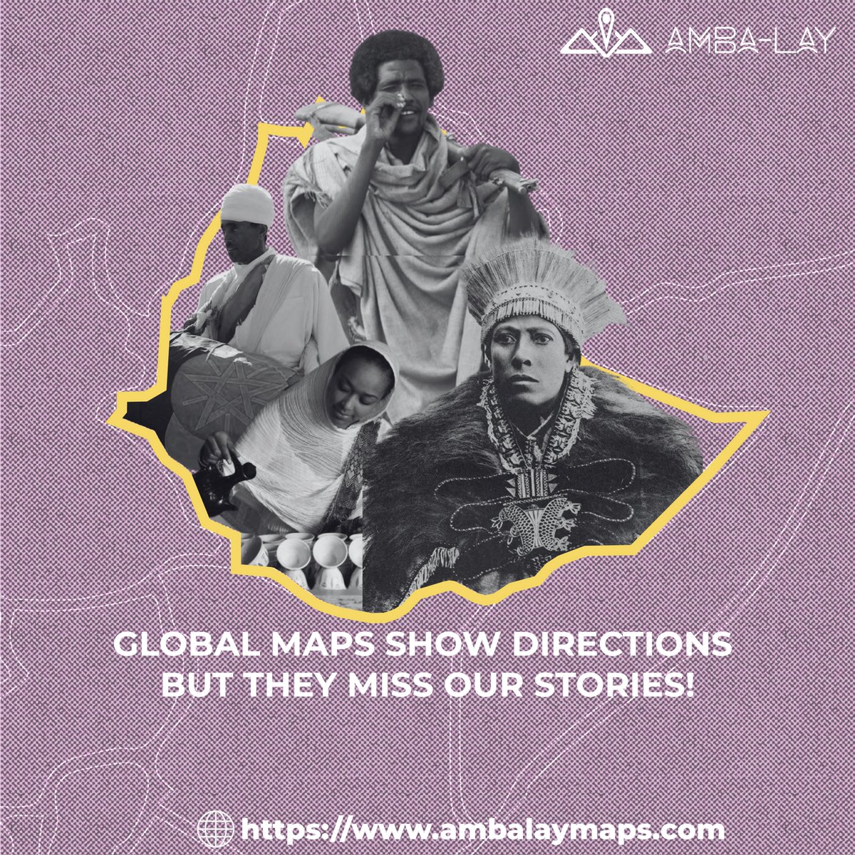 ambalay_maps's tweet photo. 🌍 Global maps show directions… but they miss our stories.

We’re building maps rooted in African culture, local knowledge and the realities global maps overlook.

Because our places deserve more than generic pins.

Explore the map built for us, by us: https://t.co/angu6aPQW3 https://t.co/jAdCe5nnIn