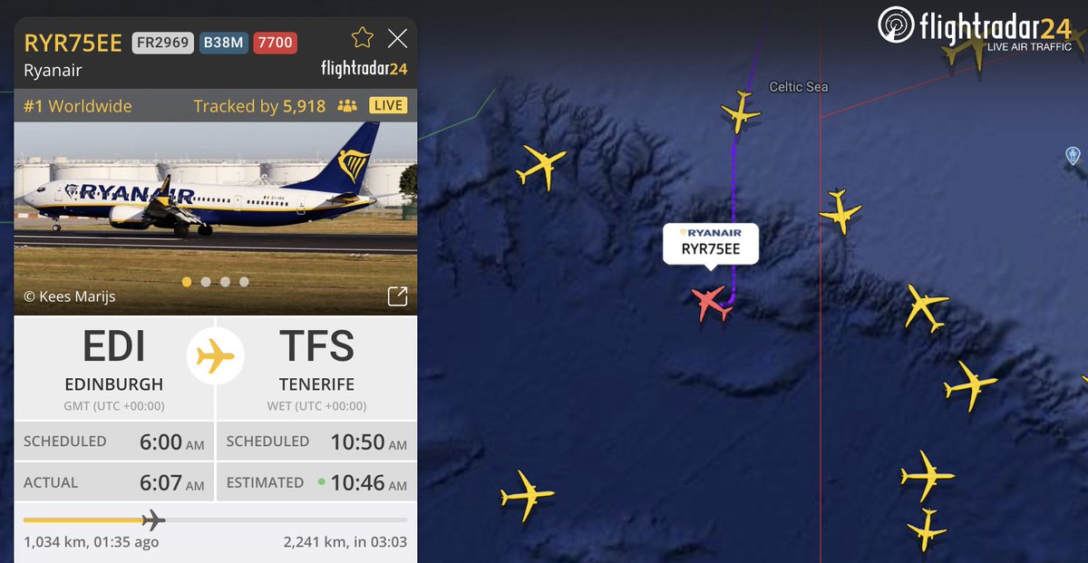 Flightradar24 tweet media