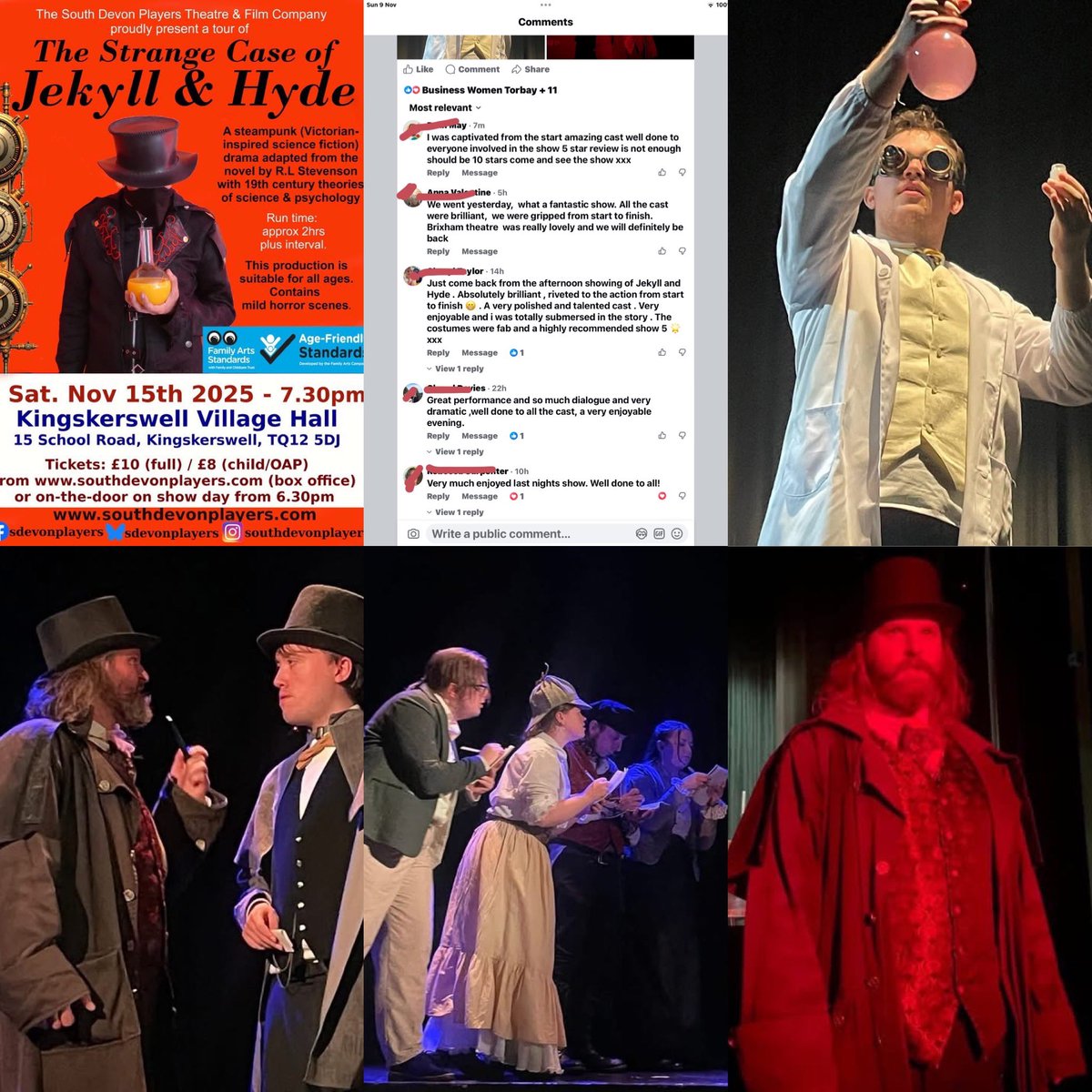 South Devon Players Theatre & Film Company tweet media