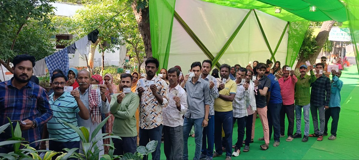 CeoRajasthan's tweet image. 👉अंता विधानसभा उप चुनाव-2025 : 👉मतदान जारी 
✅ ग्रीन बूथ पर मतदान के लिए उत्साहित मतदाताओं की लगी क़तार 
@ECISVEEP 
@spokespersonEci
@DIPRRajasthan
@DcDmBaran_
@eroanta193 
@DDNational
@Airnews_jaipur
#GenZVotes #BeTheChange #FutureInYourHands #VoiceYourVote
#Anta193