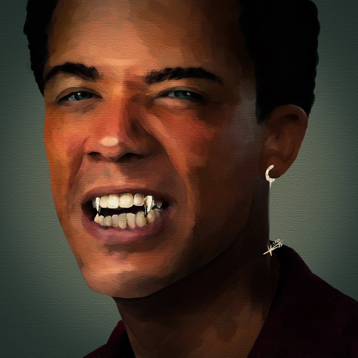 thoringrham's tweet image. #LDPDL : I’ve heard some rumors that this guy will be wearing grillz in the next season 👀