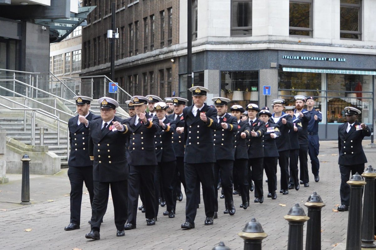 HMSForward's tweet image. At the going down of the sun, and in the morning, we will remember them.

On Sunday HMS Forward paraded at the Service of Remembrance in Birmingham to remember the sacrifices that others made.