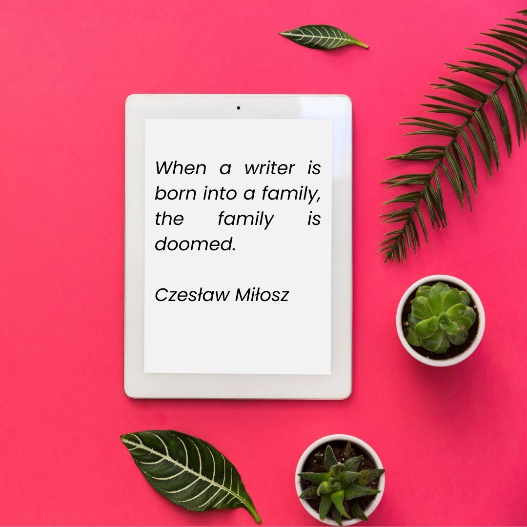 caron_allan's tweet photo. One of my favourite writer quotes! Do you ever think about your poor family, you writers? Or is it because of them you write? 😂 😂 😂
#writingcommunity #writerslife #quotesaboutwriting https://t.co/M9rxKUjL3m